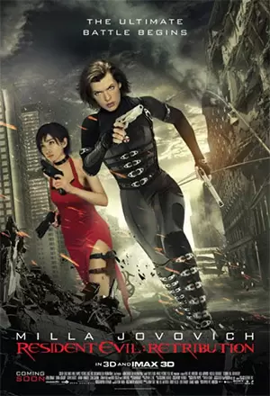 ดูหนังออนไลน์ฟรี หนังแอคชั่น Resident Evil 5 Retribution ผีชีวะ 5 สงครามไวรัสล้างนรก HD