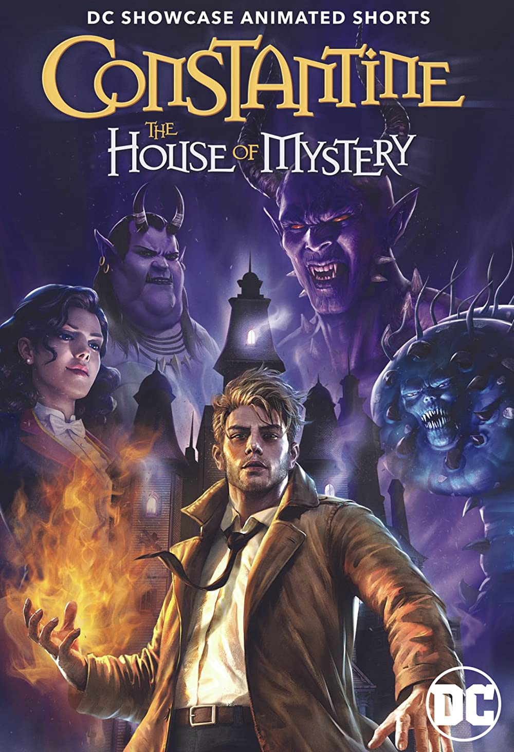 ดูหนังออนไลน์ หนังการ์ตูน อนิเมชั่น DC Showcase: Constantine The House of Mystery (2022) HD