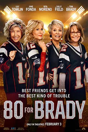 หนังออนไลน์ 80 for Brady (2023)